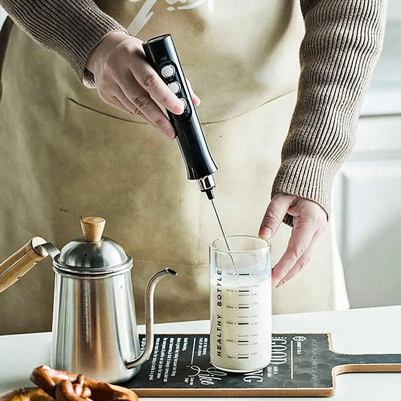 3-in-1 Electric Milk Frother – HALCYON